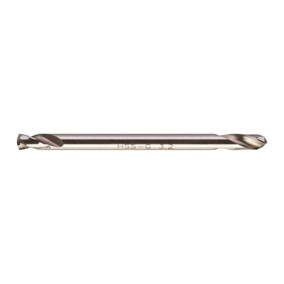 Двухстороннее сверло по металлу Milwaukee HSS-G 3.2 x 49 mm 10 PC - 4932352224, внеший вид