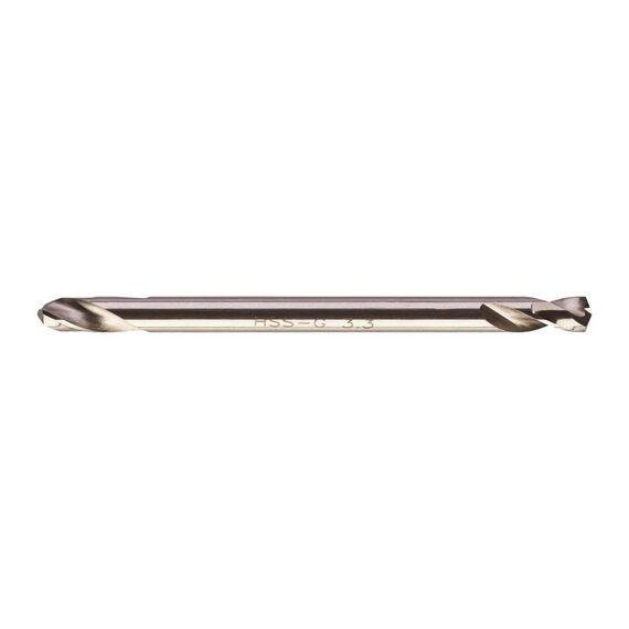 Двухстороннее сверло по металлу Milwaukee HSS-G 3.3 x 49 mm 10 PC - 4932352225, внеший вид