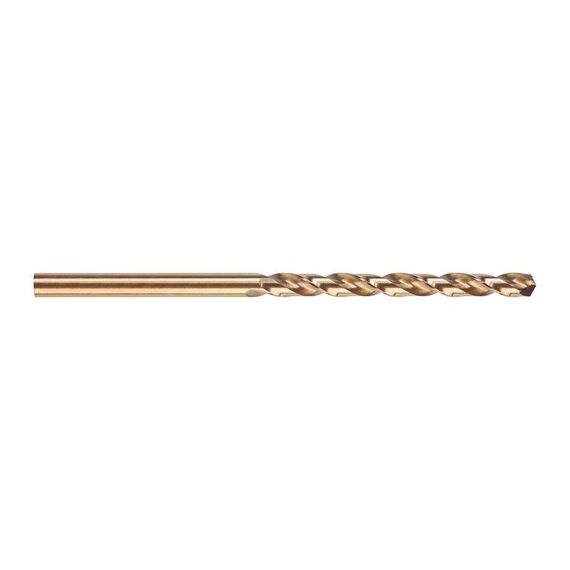 Упаковка кобальтовых сверл Milwaukee HSS-G COBALT DIN338 3.5 x 70 mm 10 PC - 4932373338, Диаметр: 3,5, Модель: HSS-G COBALT DIN338 3.5 x 70 mm 10 PC, Длина (мм): 70, внеший вид