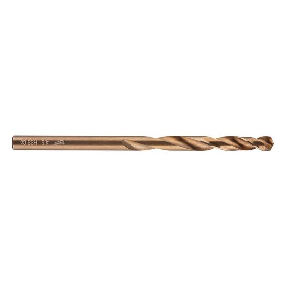Сверло кобальтовое Milwaukee HSS-G COBALT DIN338 4.5 x 80 mm - 4932363262, внеший вид
