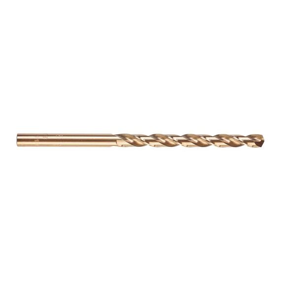 Упаковка кобальтовых сверл Milwaukee HSS-G COBALT DIN338 4.8 x 86 mm 10 PC - 4932373342, Диаметр: 4,8, Модель: HSS-G COBALT DIN338 4.8 x 86 mm 10 PC, Длина (мм): 86, внеший вид