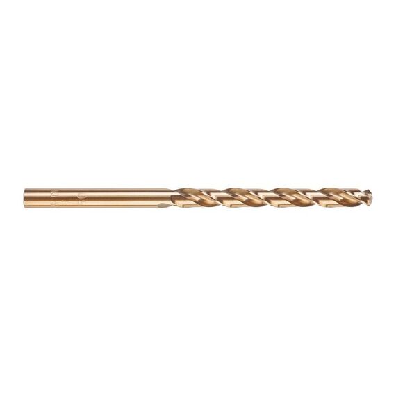 Упаковка кобальтовых сверл Milwaukee HSS-G COBALT DIN338 5.5 x 93 mm 10 PC - 4932373344, Диаметр: 5,5, Модель: HSS-G COBALT DIN338 5.5 x 93 mm 10 PC, Длина (мм): 93, внеший вид