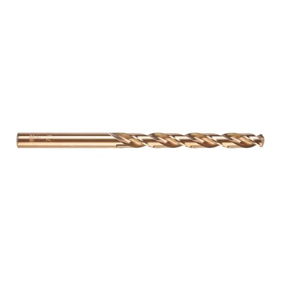 Упаковка кобальтовых сверл Milwaukee HSS-G COBALT DIN338 7 x 109 mm 5 PC - 4932373348, Диаметр: 7, Модель: HSS-G COBALT DIN338 7 x 109 mm 5 PC, Длина (мм): 109, внеший вид