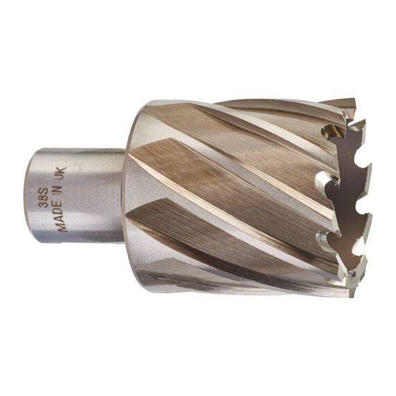 Кольцевая фреза Milwaukee HSSAC 38x30 mm - 4932371747, Диаметр: 38, Модель: HSSAC 38x30 mm, внеший вид