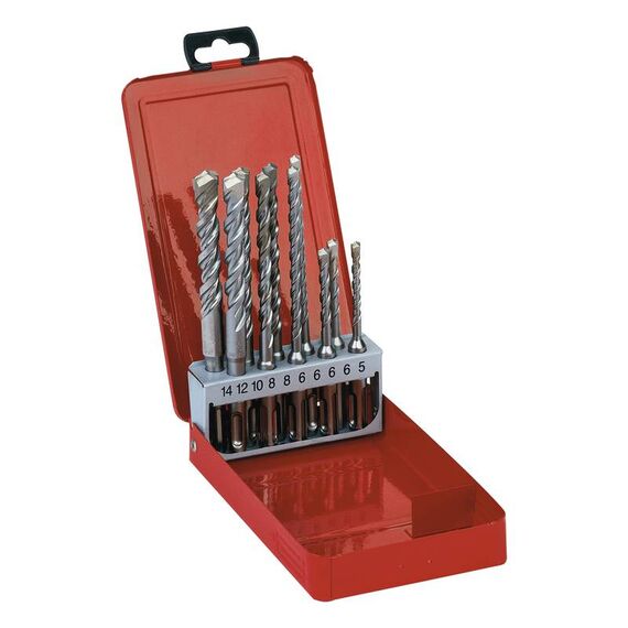 Набор буров Milwaukee M2 SDS-Plus 5-14 MM 10 PCS - 4932352340, внеший вид