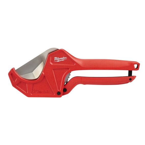 Труборез с храповым механизмом для пластиковых труб Milwaukee RATCHETING PVC CUTTER 63 MM - 4932464173, внеший вид
