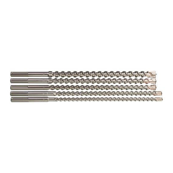 Набор буров Milwaukee SDS-MAX 16-25 MM 5 PCS - 4932352800, внеший вид