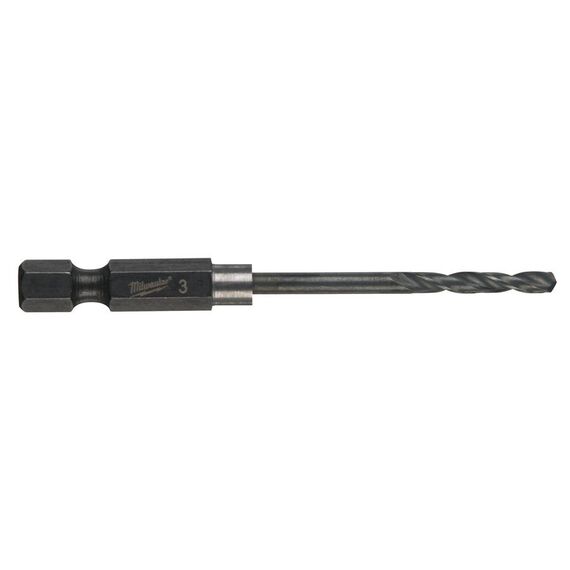 Сверло по металлу Milwaukee SHOCKWAVE HSS-G 3 x 70 mm - 4932352448, Диаметр: 3, Модель: SHOCKWAVE HSS-G 3 x 70 mm, Длина (мм): 70, внеший вид