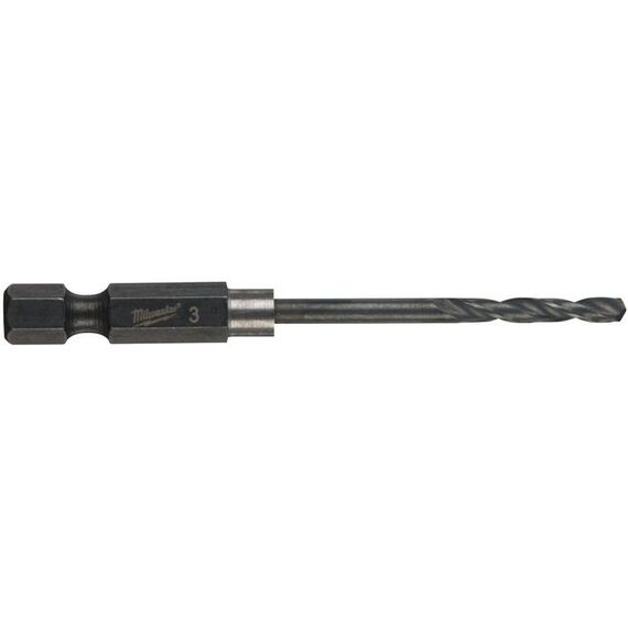 Сверло по металлу Milwaukee SHOCKWAVE HSS-G 3.2 x 70 mm - 4932352606, Диаметр: 3,2, Модель: SHOCKWAVE HSS-G 3.2 x 70 mm, Длина (мм): 70, внеший вид