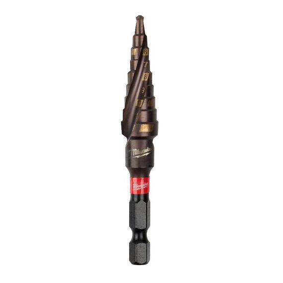 Ступенчатое сверло Milwaukee SHOCKWAVE IMPACT DUTY 4-12-1 mm - 48899261, внеший вид