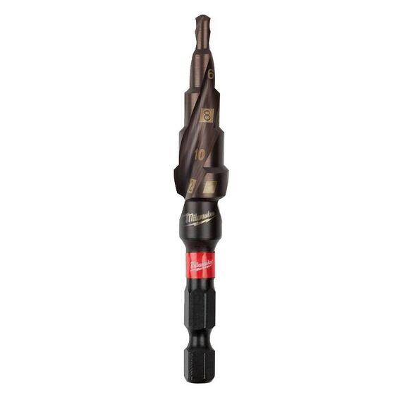 Ступенчатое сверло Milwaukee SHOCKWAVE IMPACT DUTY 4-12-2 mm - 48899262, внеший вид