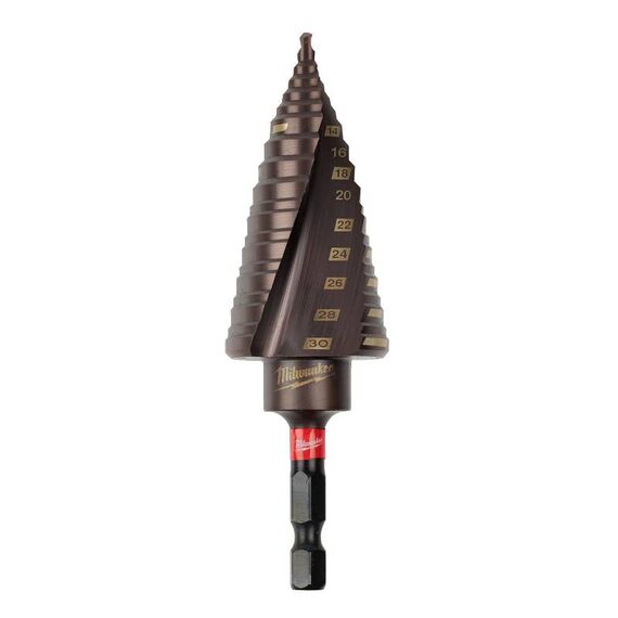 Ступенчатое сверло Milwaukee SHOCKWAVE IMPACT DUTY 4-30 mm - 48899265, внеший вид