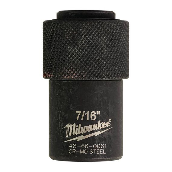 Переходник адаптер Milwaukee ½˝ SQ DRIVE TO HEX 11 MM для самоврезающихся насадок и ударных шнековых сверл - 48660061, внеший вид