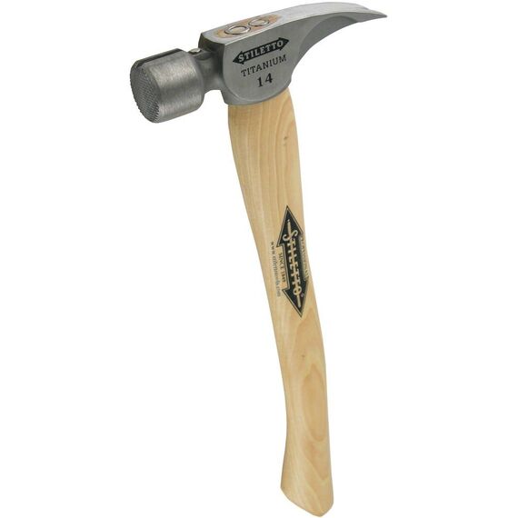 Титановый молоток с деревянной рукояткой STILETTO TITANIUM TI 14MC-H16 397 g - 4932352585, внеший вид