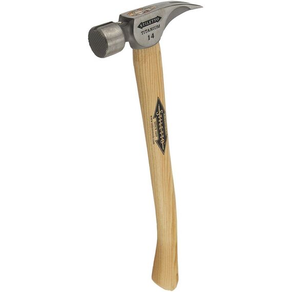Титановый молоток с деревянной рукояткой STILETTO TITANIUM TI 14MC-H18 397 g - 4932352583, внеший вид