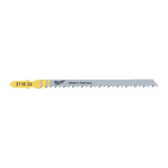 Пилка для лобзика Milwaukee 105 x 4 mm T 344 D 5 PCS - 4932311633, внеший вид