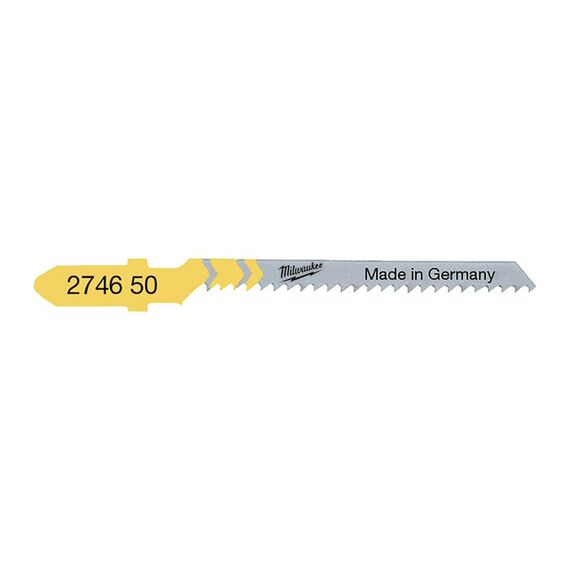 Пилка для лобзика Milwaukee 50 x 2 mm T 119 BO 5 PCS - 4932274650, внеший вид