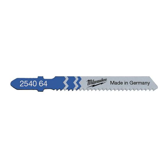 Пилка для лобзика Milwaukee 55 x 2 mm T 118 B 5 PCS - 4932254064, внеший вид