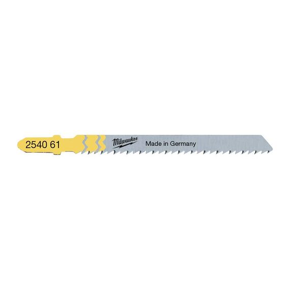 Пилка для лобзика Milwaukee 75 x 2.5 mm T 101 B 5 PCS - 4932254061, внеший вид