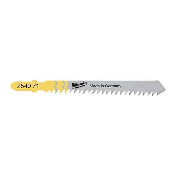 Пилка для лобзика Milwaukee 75 x 3 mm T 111 C 5 PCS - 4932254071, внеший вид