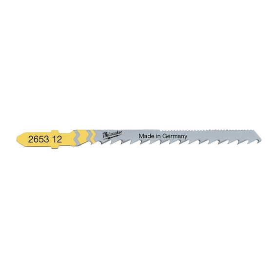 Пилка для лобзика Milwaukee 75 x 4-1.2 mm SPECIAL 5 PCS двусторонняя - 4932265312, внеший вид