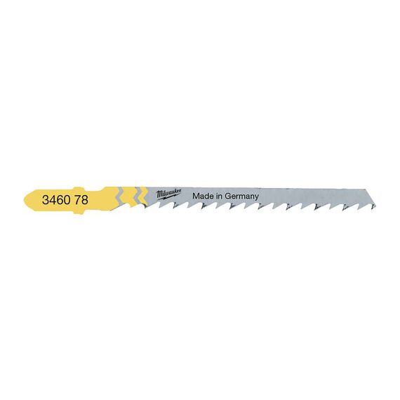 Пилка для лобзика Milwaukee 75 x 4 mm T 244 D 25 PCS - 4932373492, внеший вид
