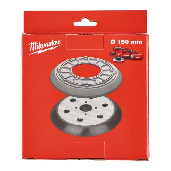 Шлифовальная подошва Milwaukee BASE PLATE Ø 150 MM 6 HOLES - 4932430145, внеший вид