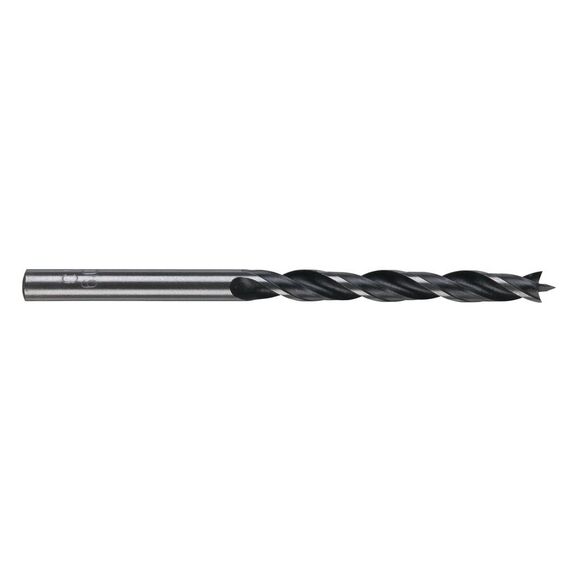 Трехточечное спиральное сверло по дереву Milwaukee BP 6 x 97 MM - 4932363654, внеший вид