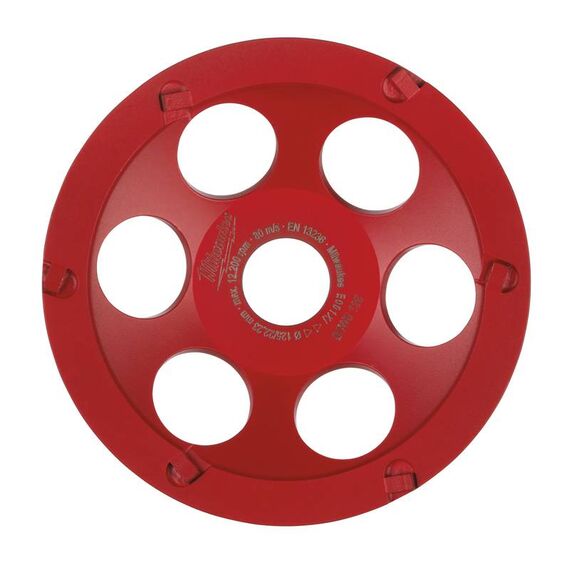 Алмазная чашка Milwaukee DCWS 125 с PCD сегментом - 4932451188, внеший вид