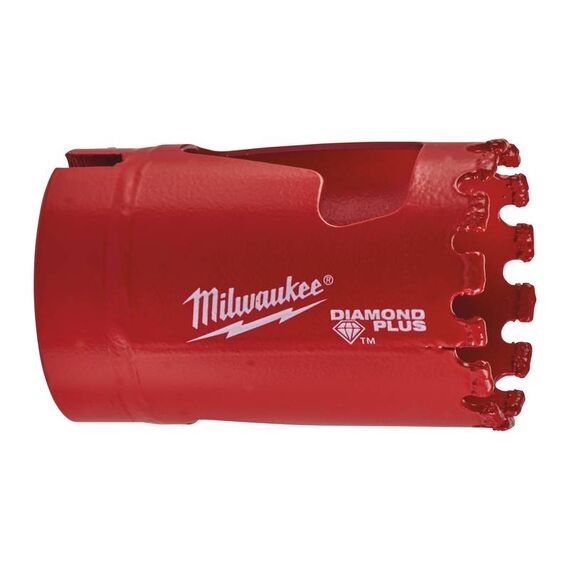Алмазная коронка Milwaukee DIAMOND PLUS 32 mm - 49565620, Модель: DIAMOND PLUS 32 mm, Диаметр (мм): 32, внеший вид