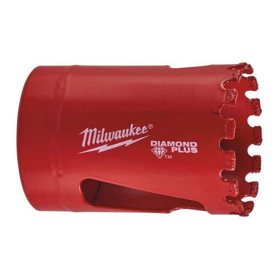 Алмазная коронка Milwaukee DIAMOND PLUS 35 mm - 49565625, Модель: DIAMOND PLUS 35 mm, Диаметр (мм): 35, внеший вид