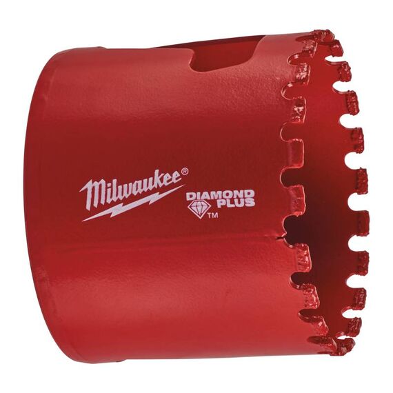 Алмазная коронка Milwaukee DIAMOND PLUS 51 mm - 49565645, Модель: DIAMOND PLUS 51 mm, Диаметр (мм): 51, внеший вид