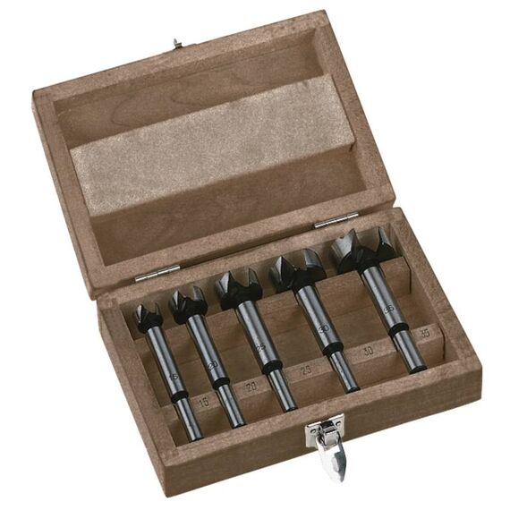 Набор сверл Форстнера Milwaukee Forstner drill bits set 15-35 MM 5 PC - 4932373379, внеший вид