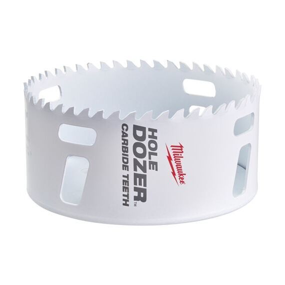 Биметаллическая коронка с твердосплавными зубьями Milwaukee HOLE DOZER CARBIDE 102 mm - 49560742, Диаметр: 102, Модель: HOLE DOZER CARBIDE 102 mm, внеший вид