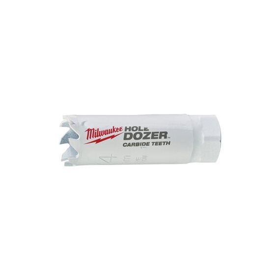 Биметаллическая коронка с твердосплавными зубьями Milwaukee HOLE DOZER CARBIDE 16 mm - 49560701, Диаметр: 16, Модель: HOLE DOZER CARBIDE 16 mm, внеший вид