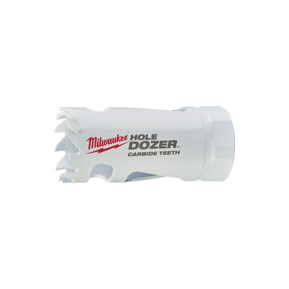 Биметаллическая коронка с твердосплавными зубьями Milwaukee HOLE DOZER CARBIDE 25 mm - 49560707, Диаметр: 25, Модель: HOLE DOZER CARBIDE 25 mm, внеший вид