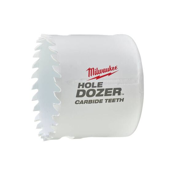 Биметаллическая коронка с твердосплавными зубьями Milwaukee HOLE DOZER CARBIDE 57 mm - 49560724, Диаметр: 57, Модель: HOLE DOZER CARBIDE 57 mm, внеший вид