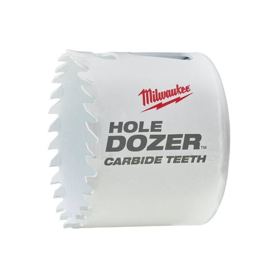 Биметаллическая коронка с твердосплавными зубьями Milwaukee HOLE DOZER CARBIDE 60 mm - 49560726, Диаметр: 60, Модель: HOLE DOZER CARBIDE 60 mm, внеший вид