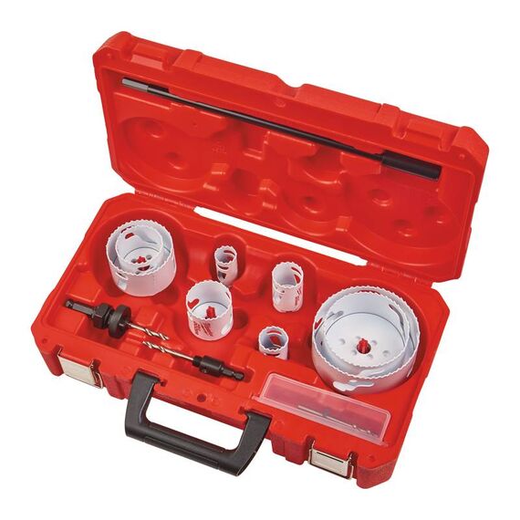 Набор биметаллических коронок Milwaukee HOLE DOZER KIT 25-114 mm - 4932451658, внеший вид