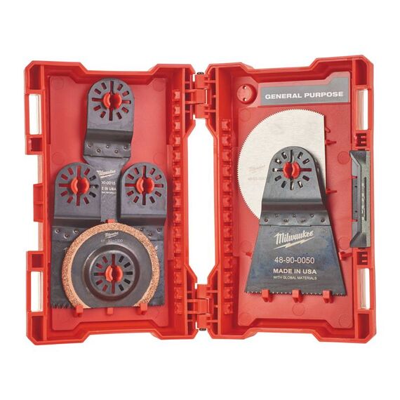 Набор полотен Milwaukee MULTITOOL SET 9 PCS - 48901009, внеший вид