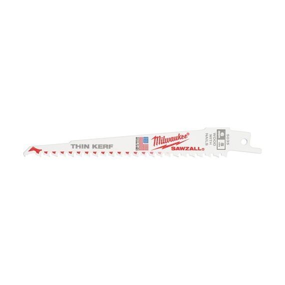 Сабельное полотно Milwaukee THIN KERF 150 mm x 5 Tpi 50 PCS - 48016035, Модель: THIN KERF 150 mm x 5 Tpi 50 PCS, внеший вид