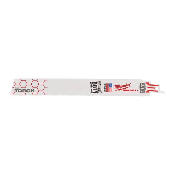 Сабельное полотно Milwaukee TORCH™ T 230 x 18 Tpi 5 PCS - 48005788, Модель: TORCH™ T 230 x 18 Tpi 5 PCS, внеший вид
