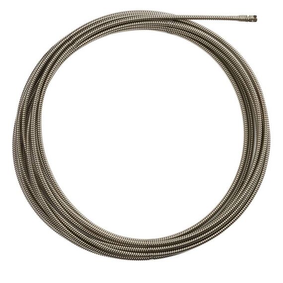 Трос для прочистки канализации Milwaukee 10MM X 15M SPIRAL M18 - 48532773, внеший вид