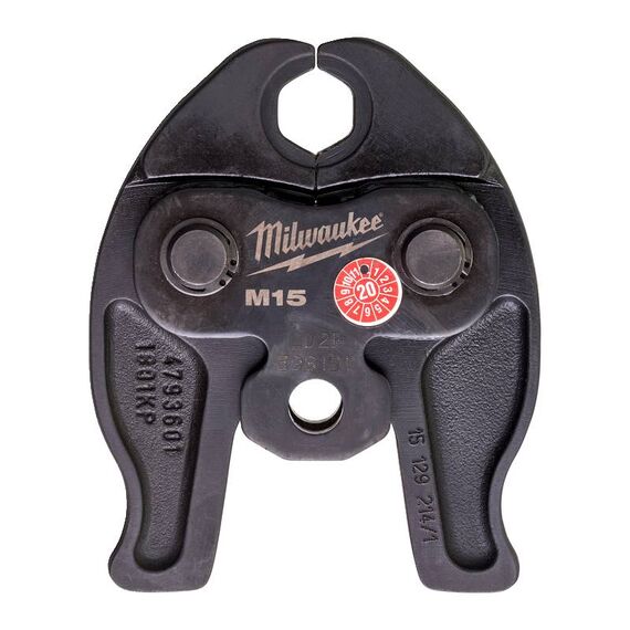 Сменные пресс-клещи для опрессовки труб Milwaukee JAW J12-M15 - 4932430245, внеший вид