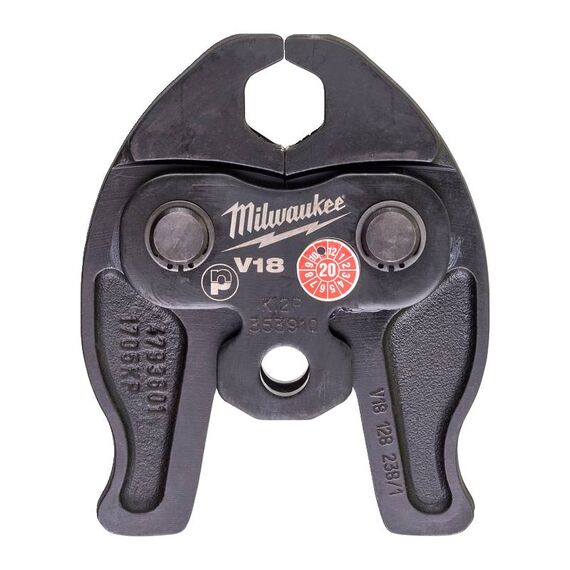 Сменные пресс-клещи для опрессовки труб Milwaukee JAW J12-V18 - 4932430264, внеший вид