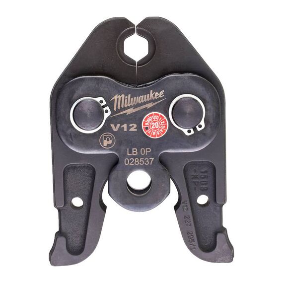 Сменные пресс-клещи для опрессовки труб Milwaukee JAW J18-V12 - 4932430261, внеший вид
