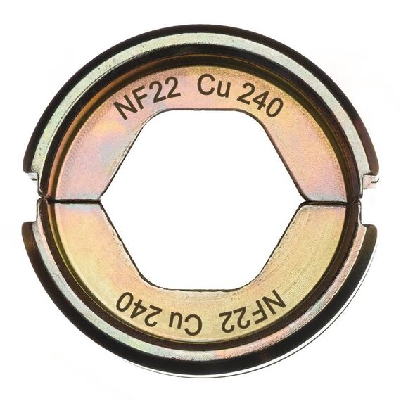 Сменная матрица для опрессовки медных кабельных наконечников Milwaukee NF22 CU 240 - 4932451742, внеший вид