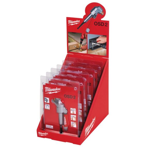 Дисплей с угловыми насадками Milwaukee OSD 2 COUNTER DISPLAY 6 PCS - 4932352321, внеший вид