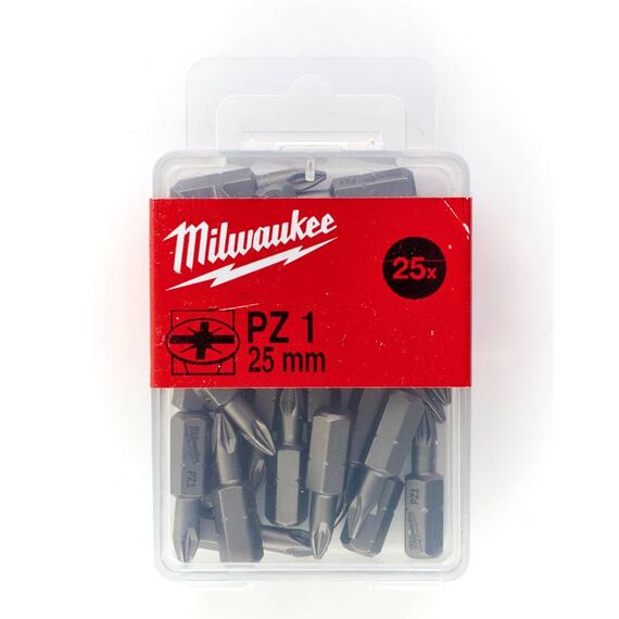Бита Milwaukee PZ 1 X 25 MM 25 PCS - 4932399589, внеший вид