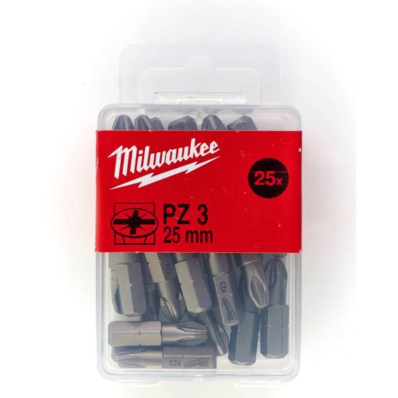 Бита Milwaukee PZ 3 X 25 MM 25 PCS - 4932399591, внеший вид